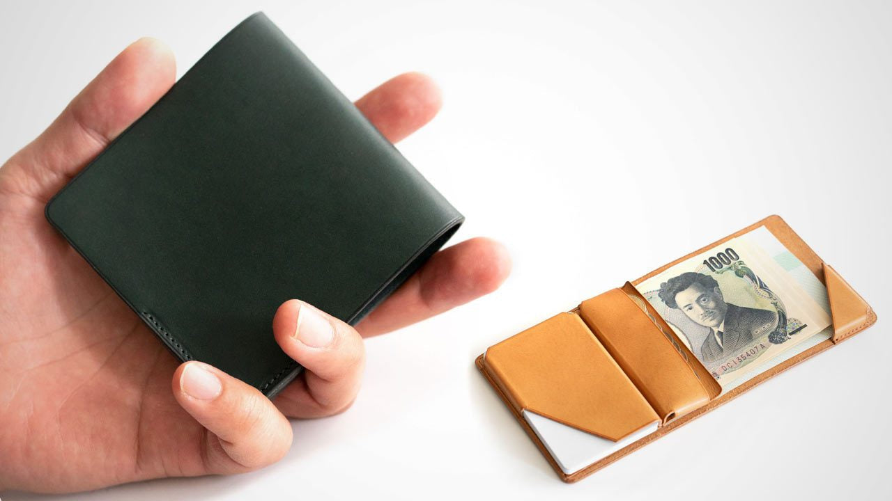 国内新記録 「小さい薄い財布」Hitoe Fold