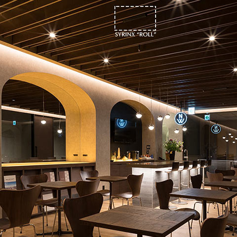 GINZA SIXのNet Worth Cafeにスピーカーを納品