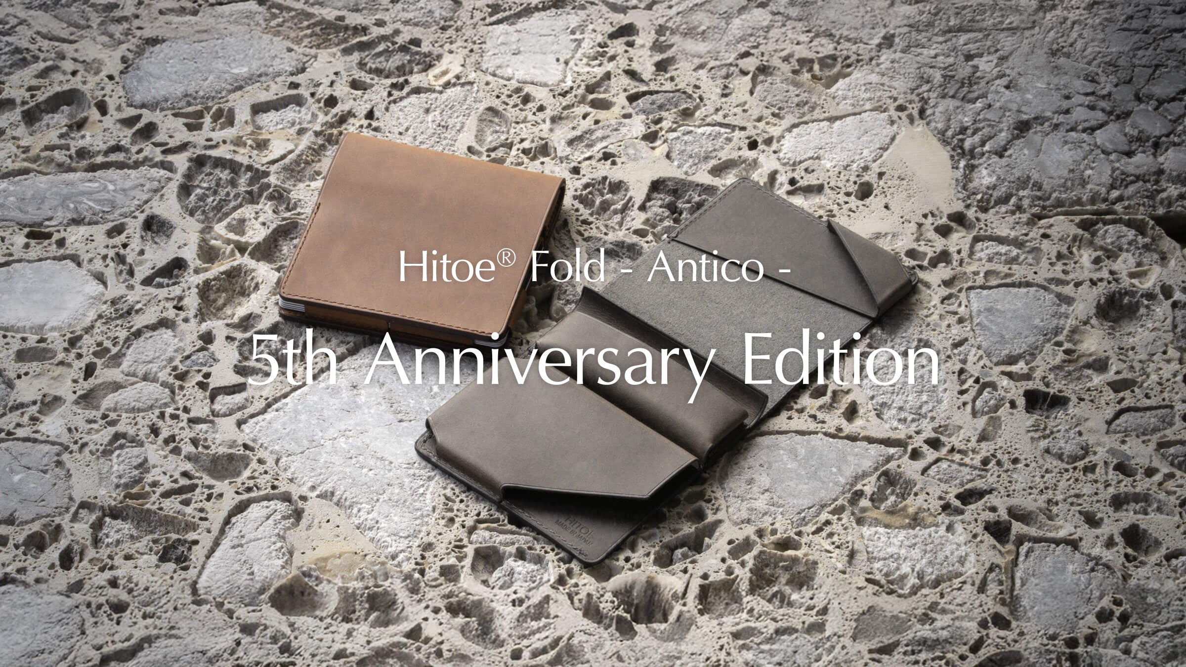 Hitoe® Fold 5周年記念コレクション「Antico」